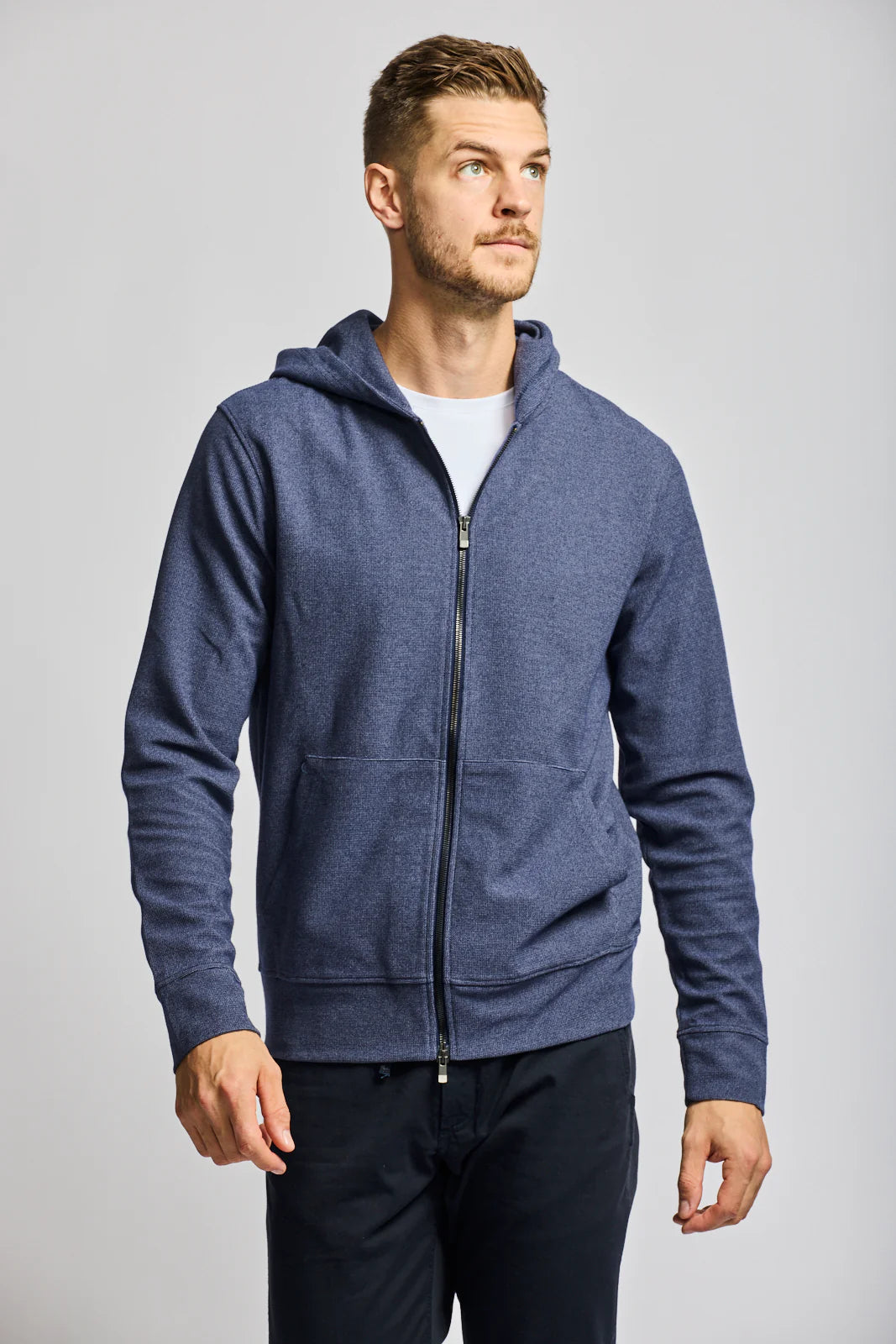 KNIT HOODIE