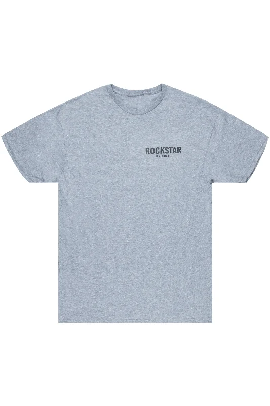 Rakim Printed T-Shirt-Grey