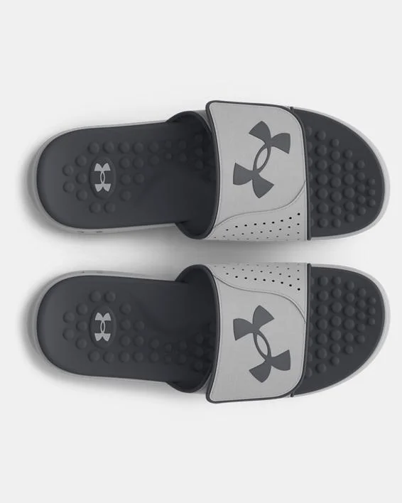 Men's UA Ignite 7 Pro Slide Sandal - Mod Gray/Pitch Gray