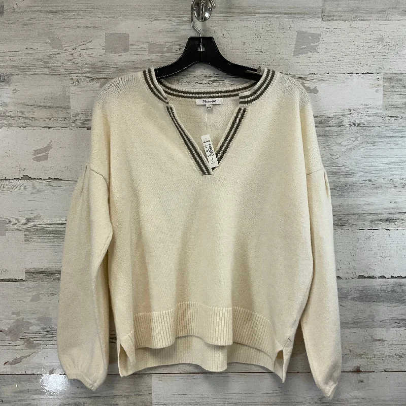 Sweater By Madewell In Cream, Size: S